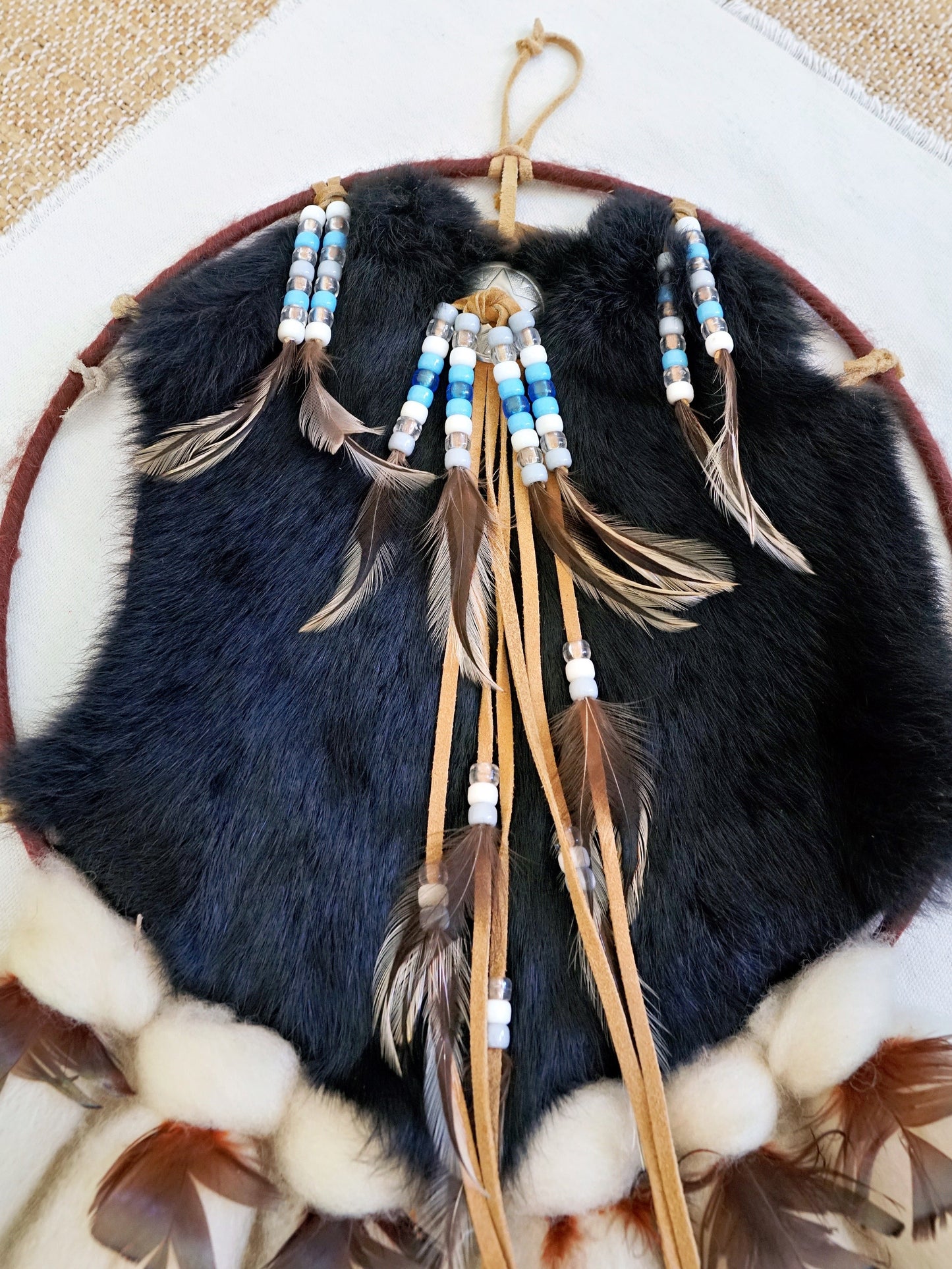 Vintage 80's Native American Mandala Dream Catcher-closiTherapi | vinTage