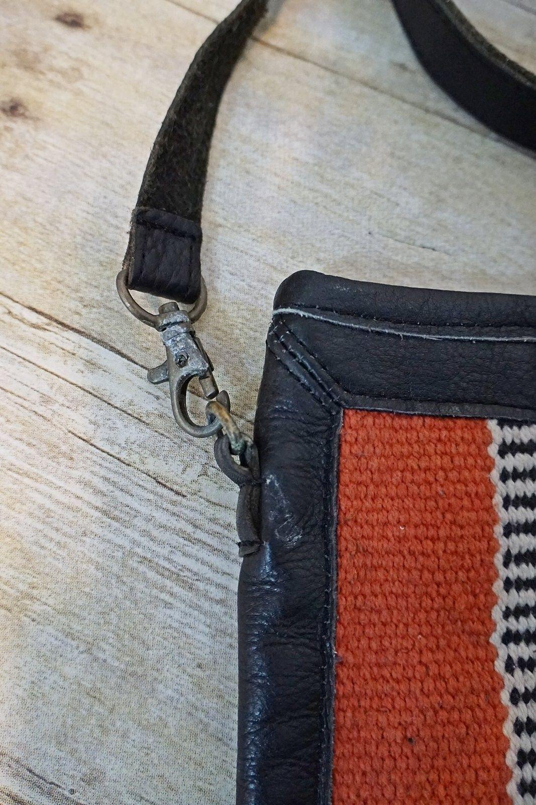 Leather Fringe Turkish Kilim Crossbody Bag-closiTherapi | vinTage