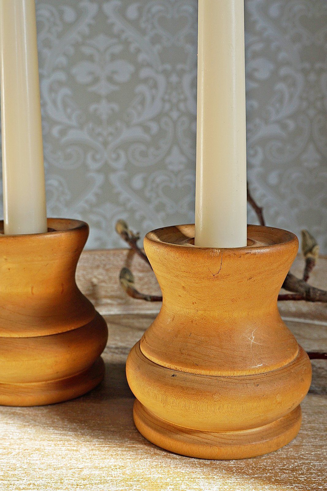 Minimalist Wood Candle Holders-closiTherapi | vinTage