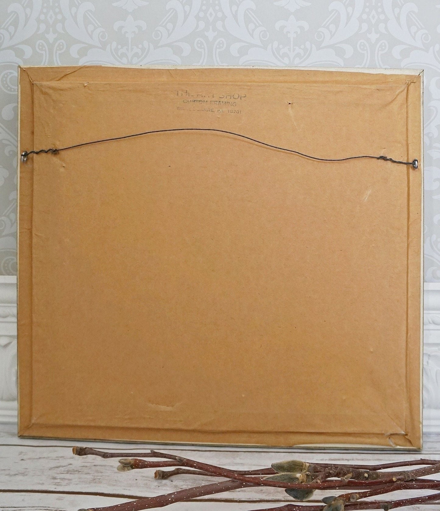 Needlepoint Bouquet Wall Art-closiTherapi | vinTage