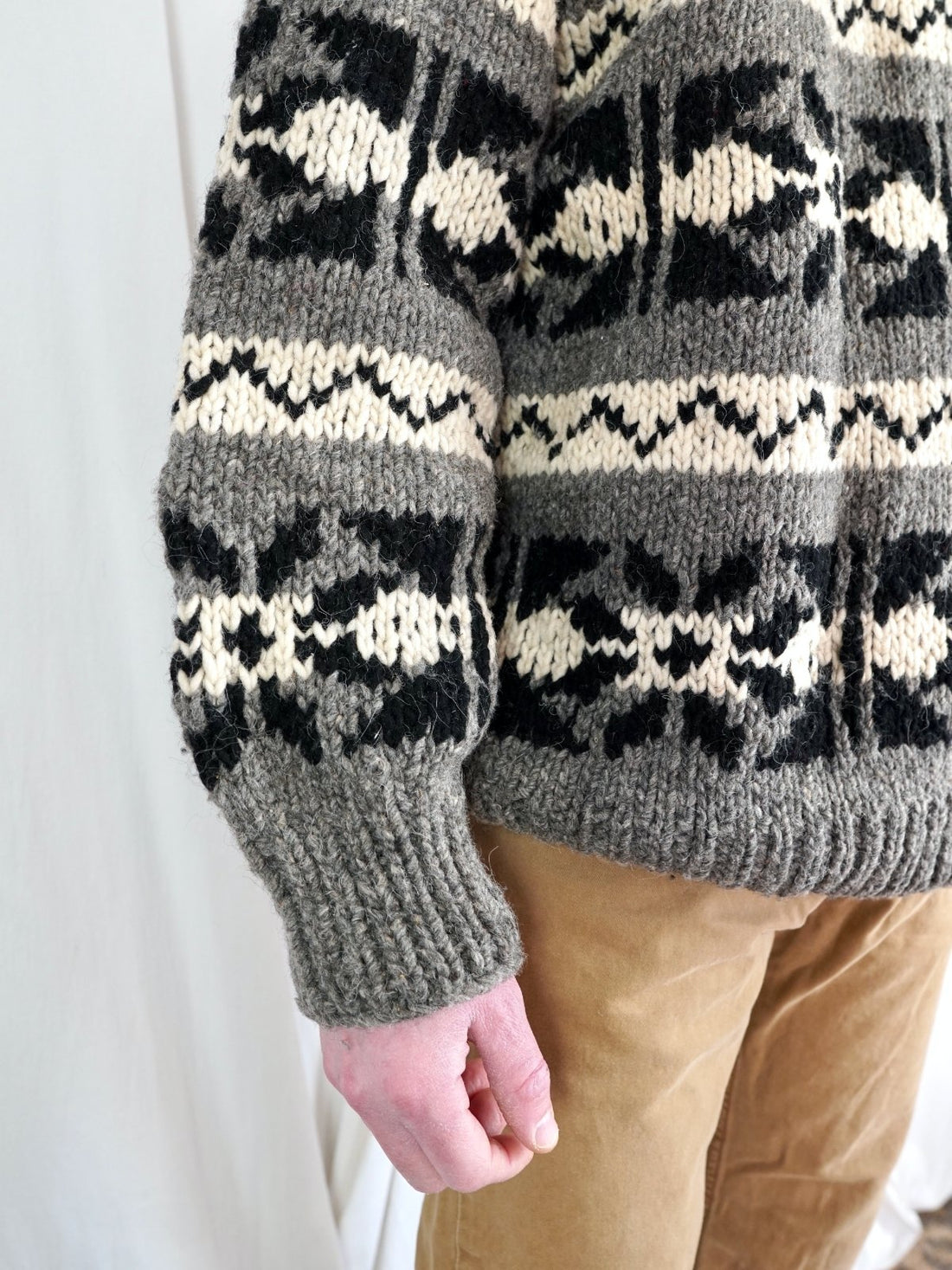 Vintage Chunky Knit Wool Sweater-closiTherapi | vinTage