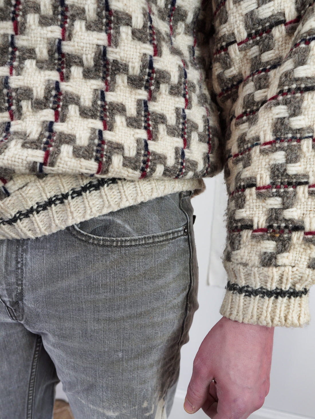 Vintage Chunky Wool Sweater-closiTherapi | vinTage