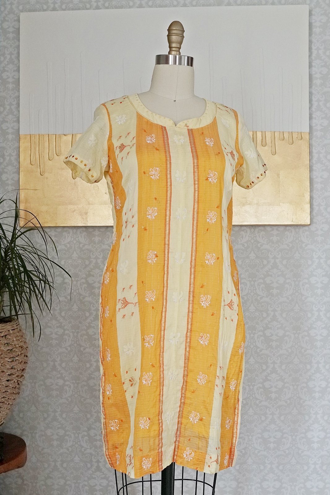 Vintage Embroidered Boho Festival Dress-closiTherapi | vinTage