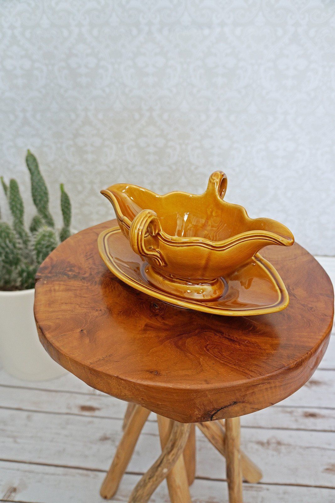 Vintage French Gravy Boat Server-closiTherapi | vinTage