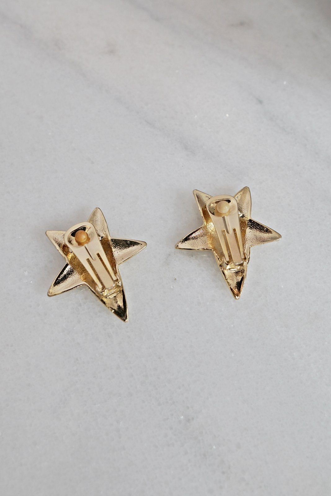 Vintage Golden Super Star Earrings-closiTherapi | vinTage