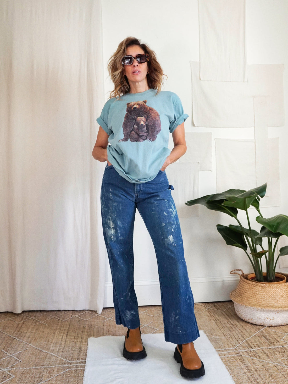 Vintage Grizzly Bear Tee-closiTherapi | vinTage