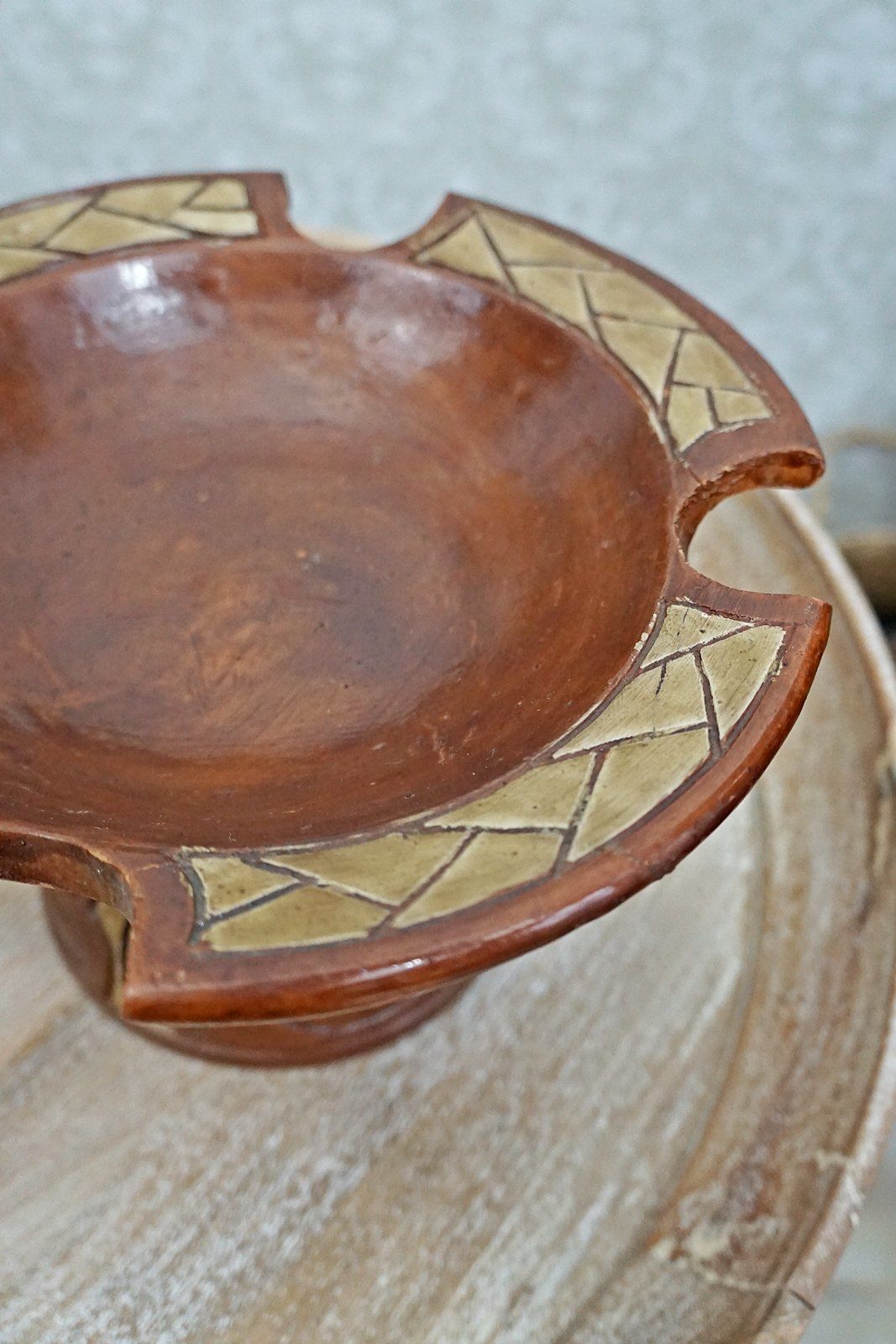 Vintage Handmade Primitive Ceramic Bowl-closiTherapi | vinTage