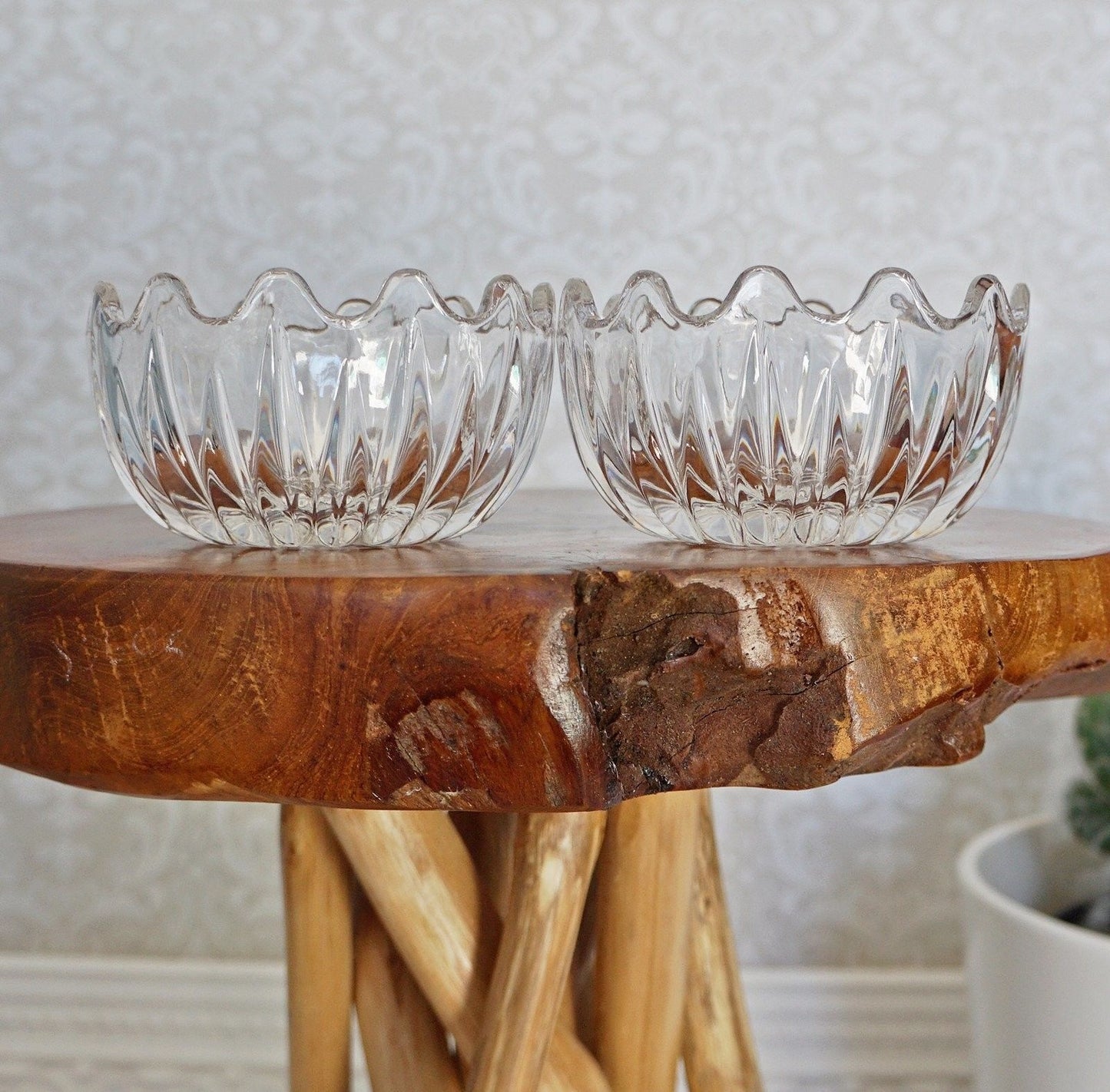 Vintage Lead Crystal Trinket Holder-closiTherapi | vinTage