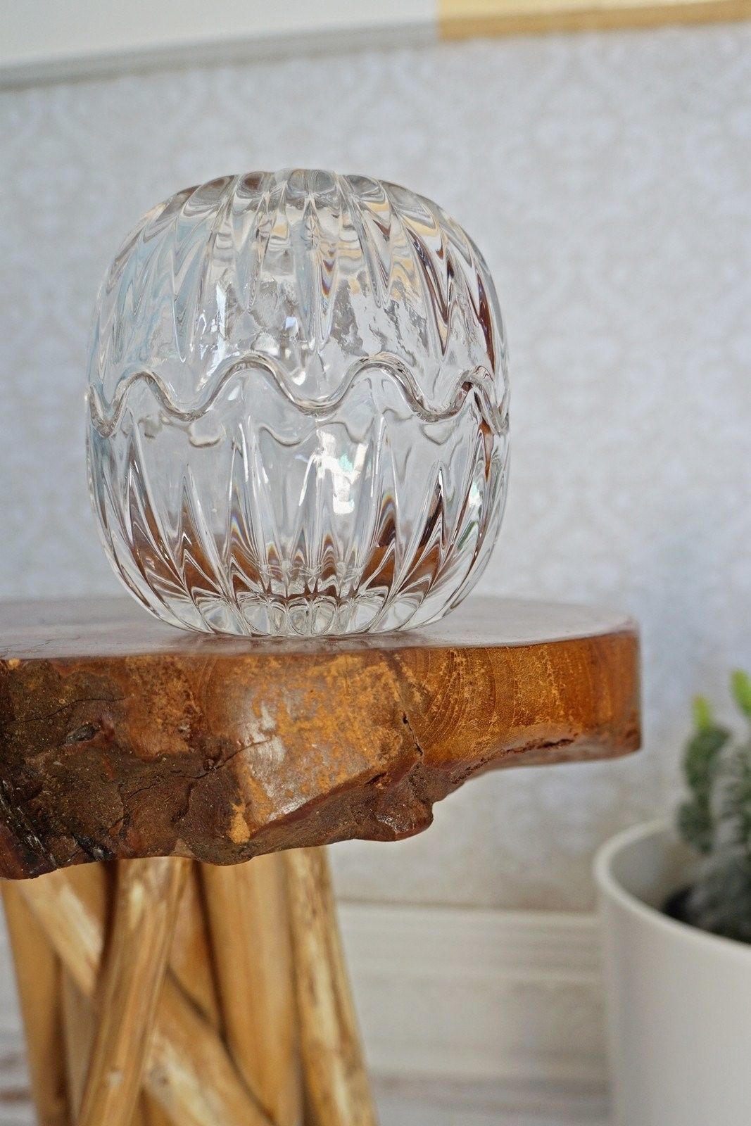 Vintage Lead Crystal Trinket Holder-closiTherapi | vinTage