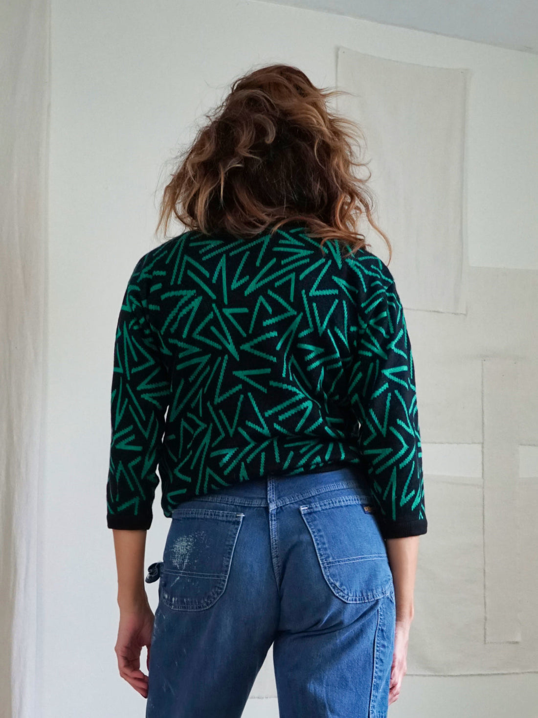 Vintage New Wave Edgy Sweater-closiTherapi | vinTage