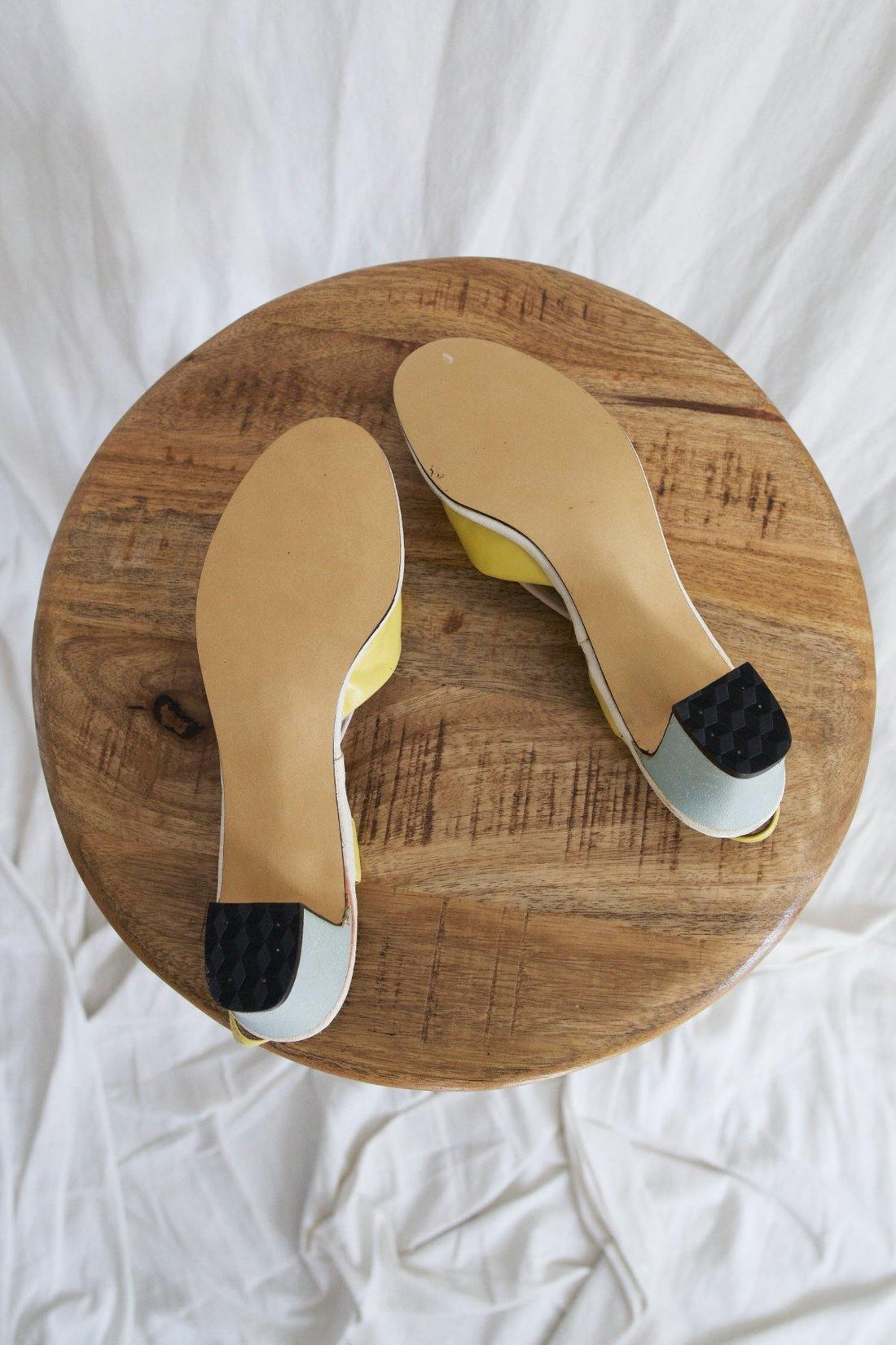 Vintage Pastel Leather Sandals | 7/7.5-closiTherapi | vinTage