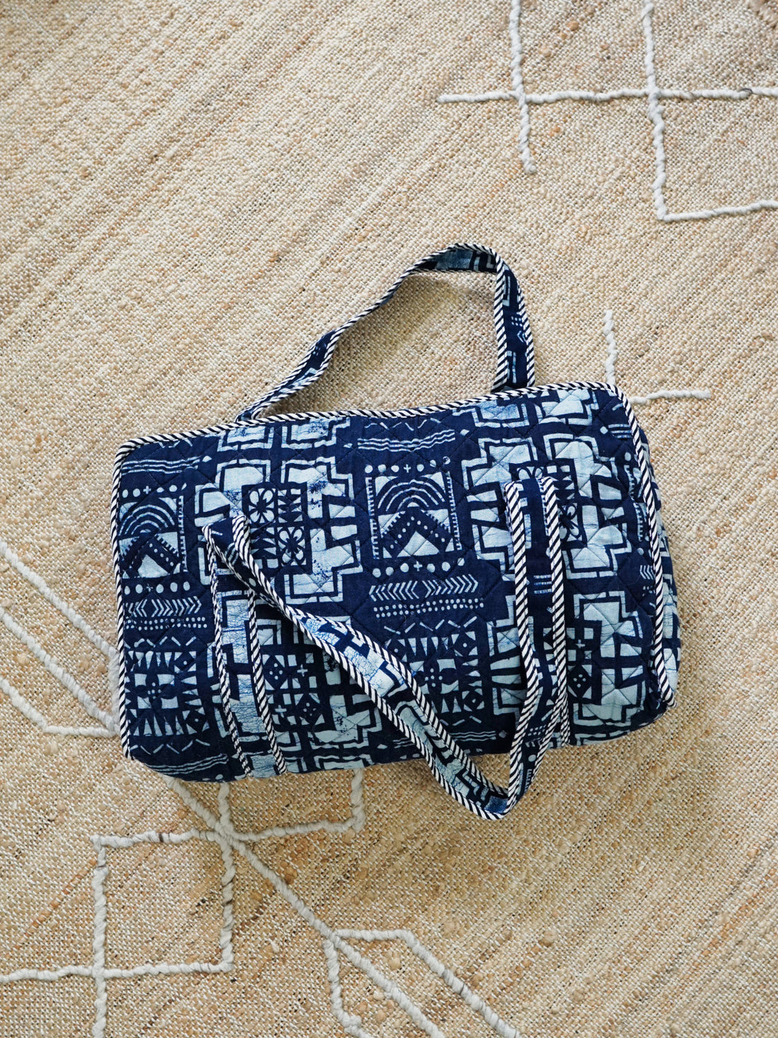 Vintage Quilted Batik Bag-closiTherapi | vinTage