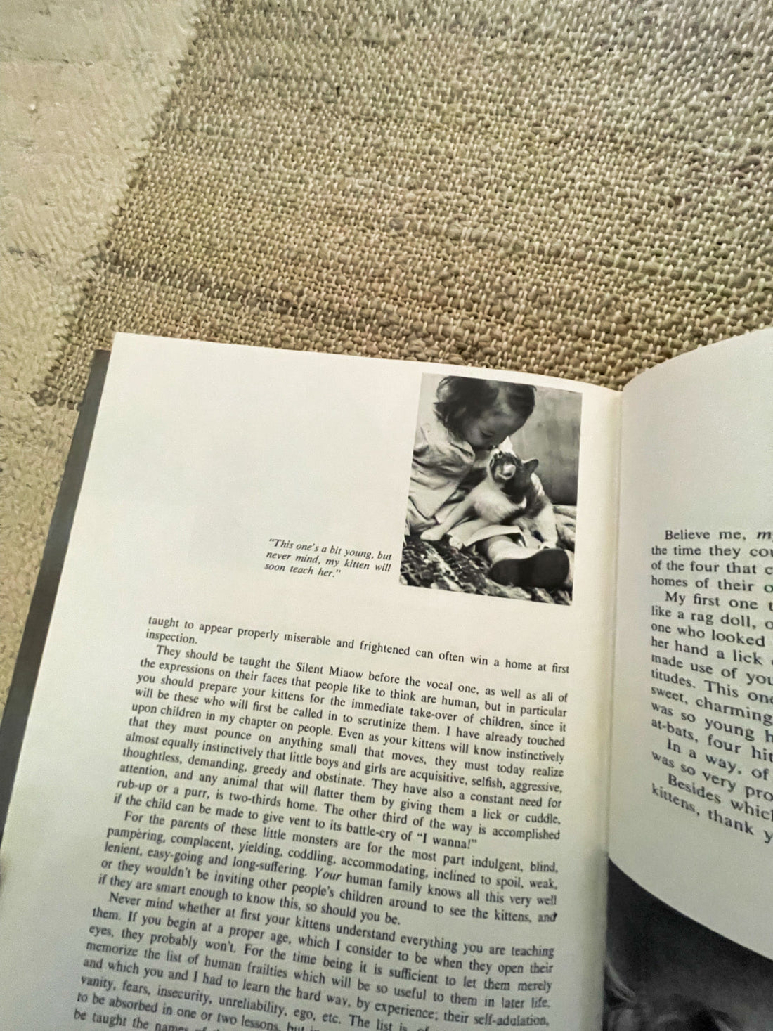 Vintage The Silent Miaow Cat Book-closiTherapi | vinTage