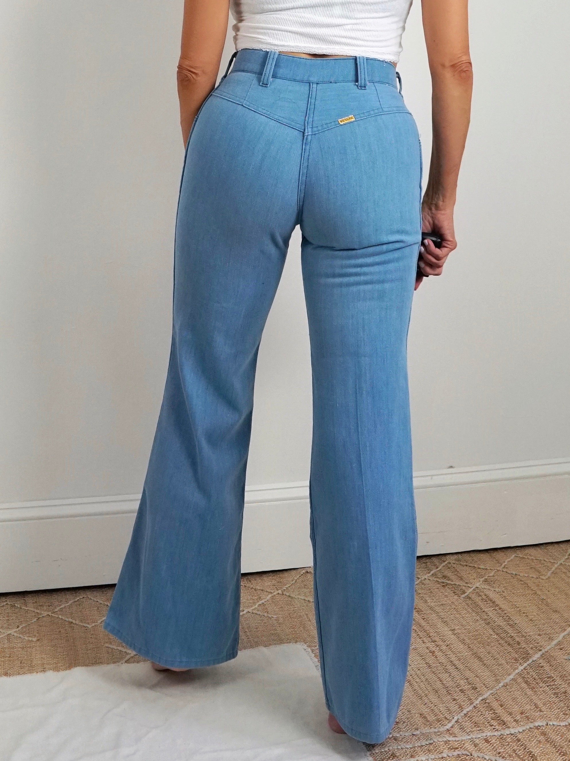 70's Big Yank Chambray Jeans - 28" Waist – therapi