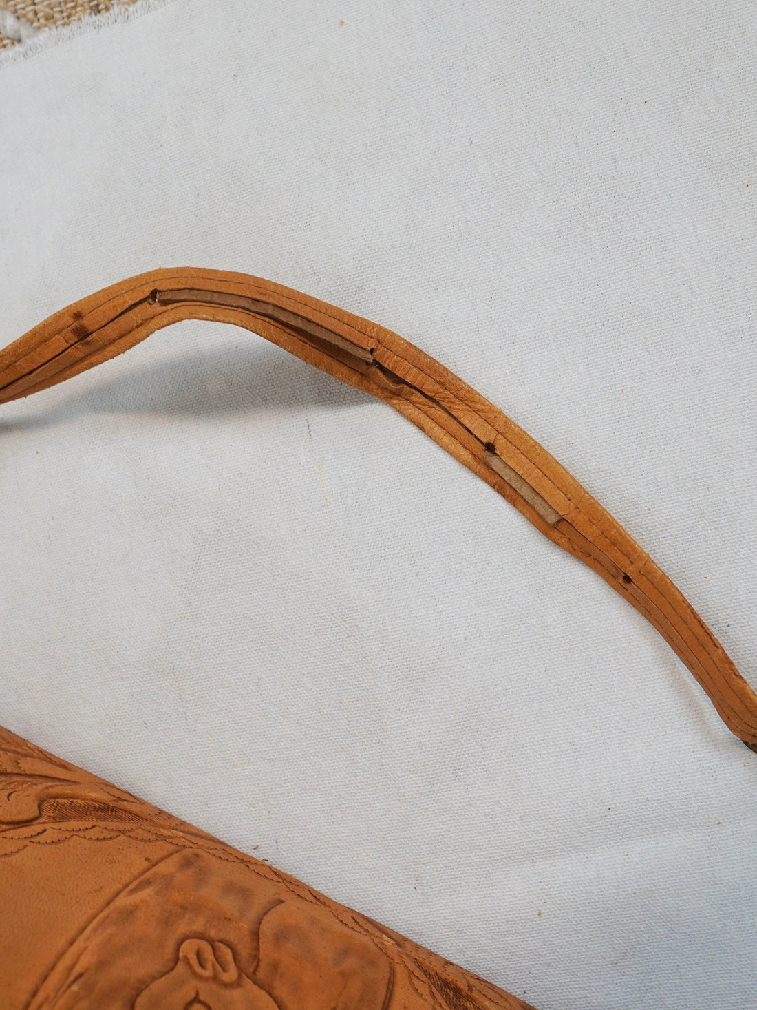 70's Tooled Leather Llama Bag-closiTherapi | vinTage