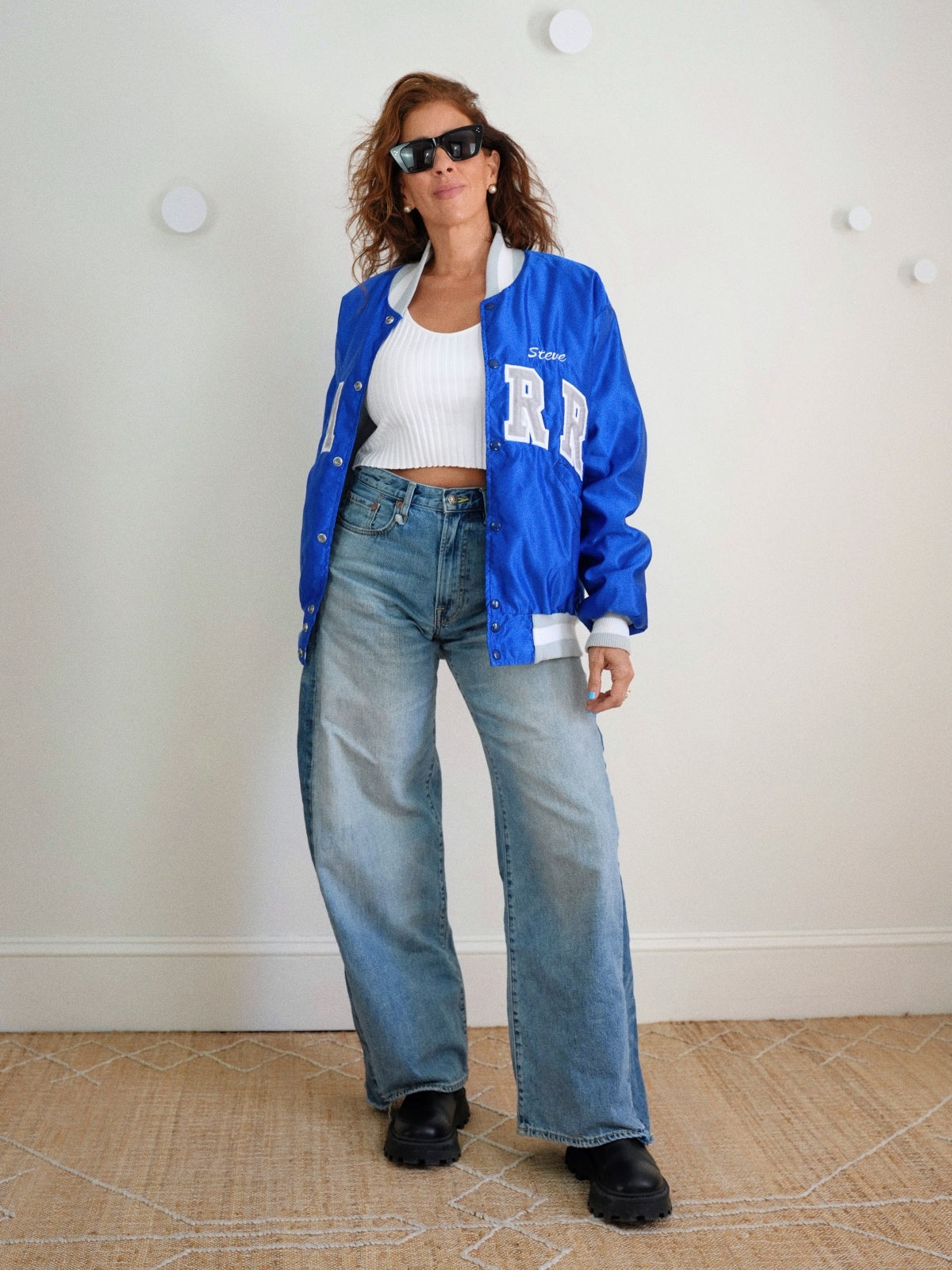 Vintage 1980s Throwback Baseball Jacket-closiTherapi | vinTage