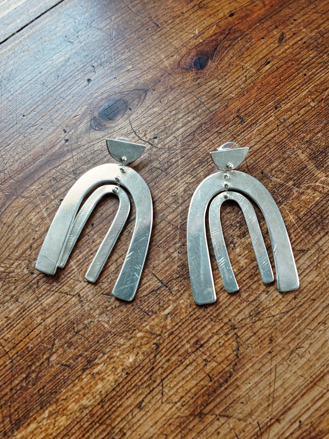 Seaworthy Belleza Sterling Silver Earrings-closiTherapi | vinTage