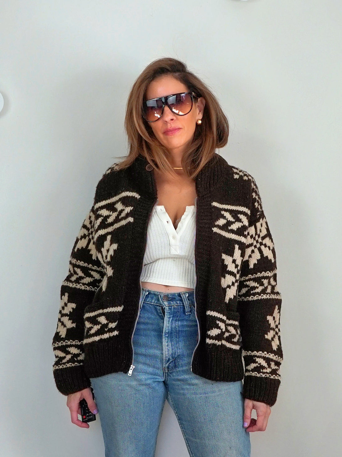 Vintage 50's Cowichan Wool Sweater-closiTherapi | vinTage