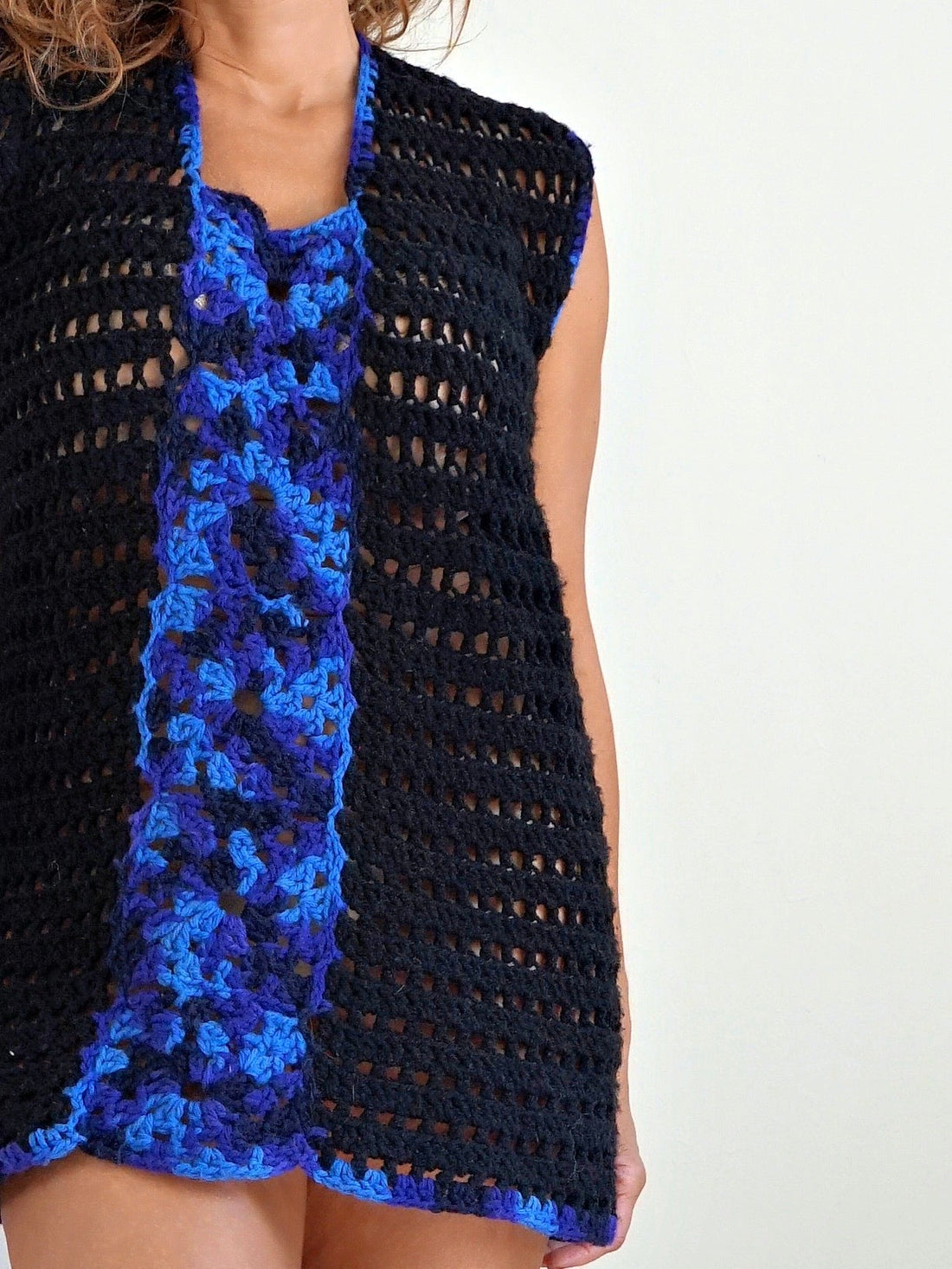 Vintage 60's Crochet Mini Dress-closiTherapi | vinTage