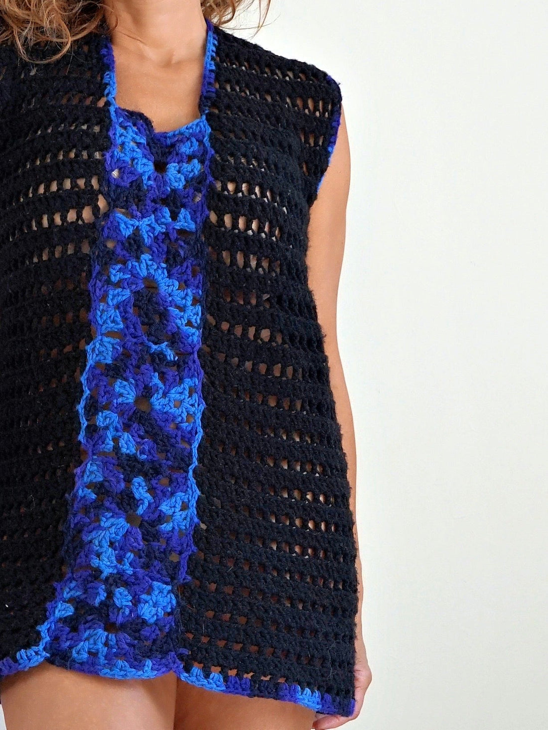 Vintage 60's Crochet Mini Dress-closiTherapi | vinTage