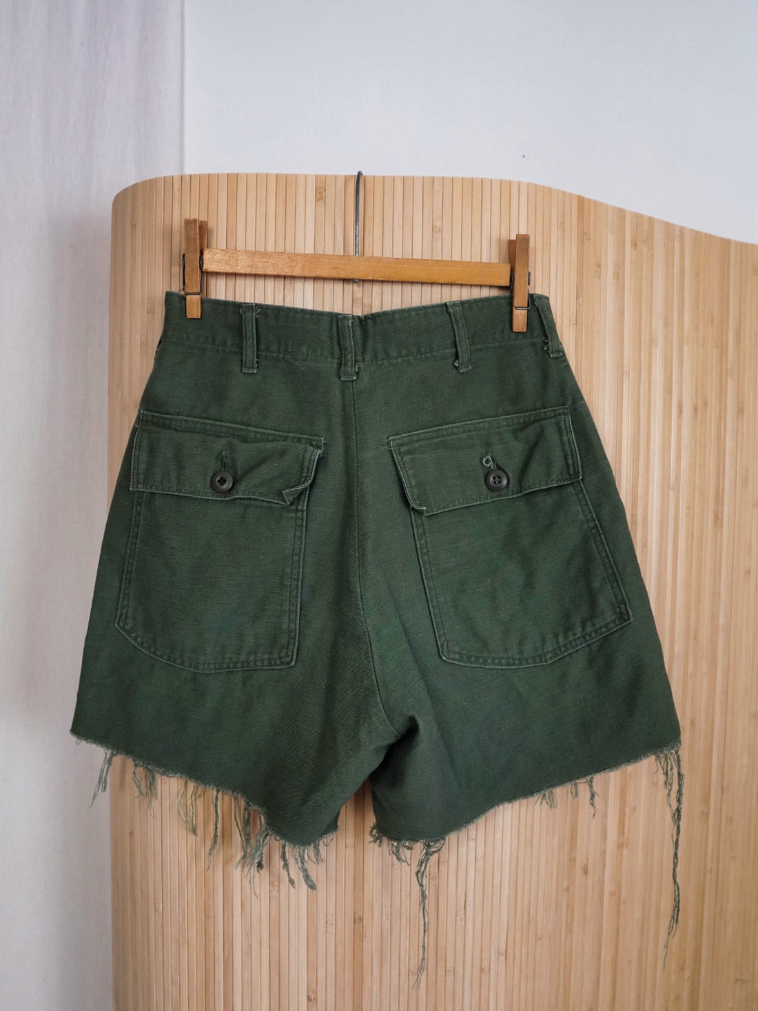 Vintage 60’s Military Cut Off Shorts - 28” Waist-closiTherapi | vinTage