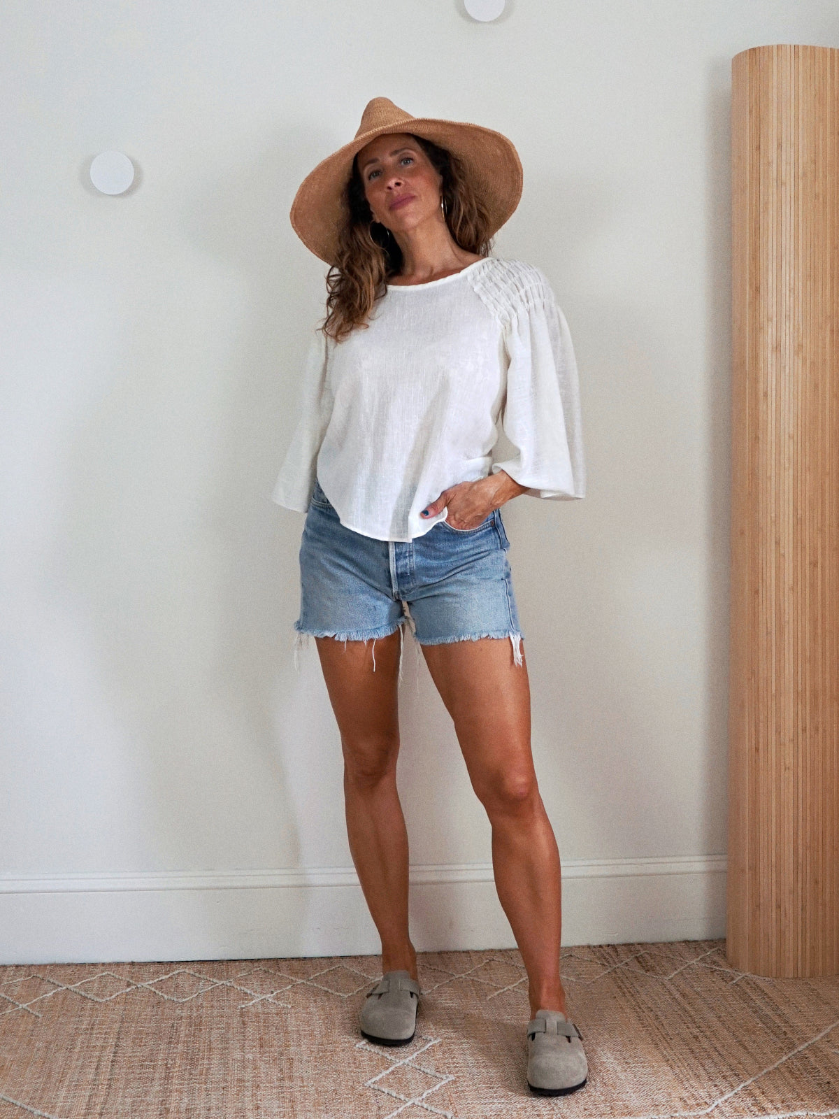 Vintage 70's Angel Sleeve Blouse-closiTherapi | vinTage