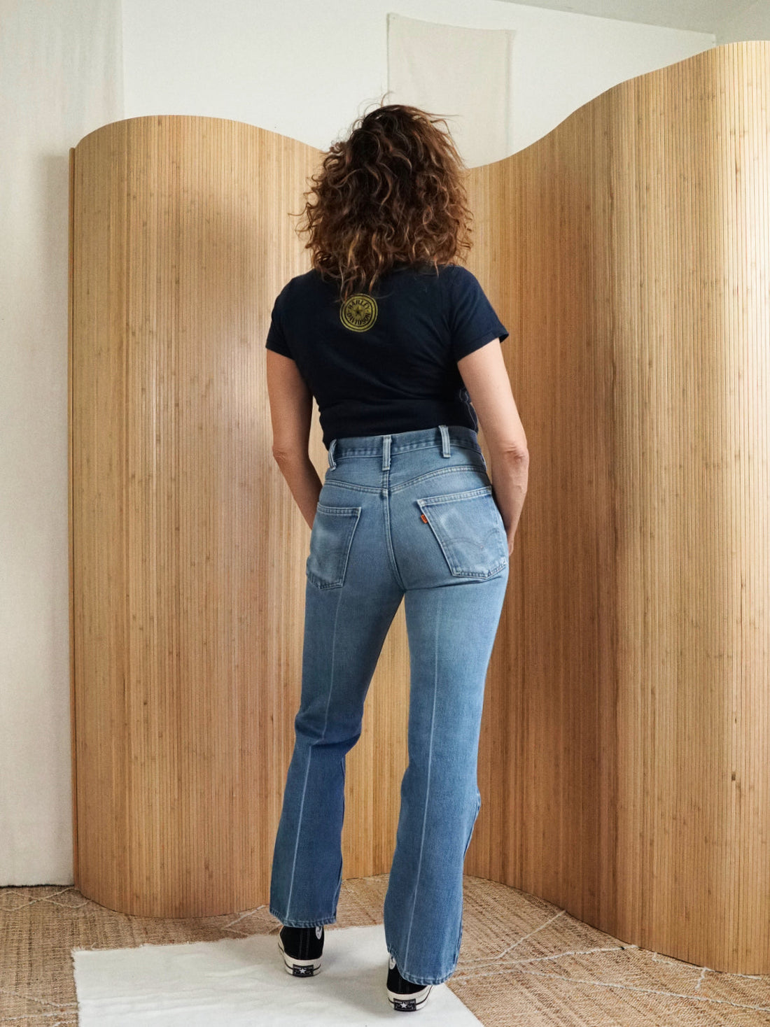 Vintage 70's Levi's 646 Cali Fade Blue Talon Zip Jeans - 29" Waist-closiTherapi | vinTage