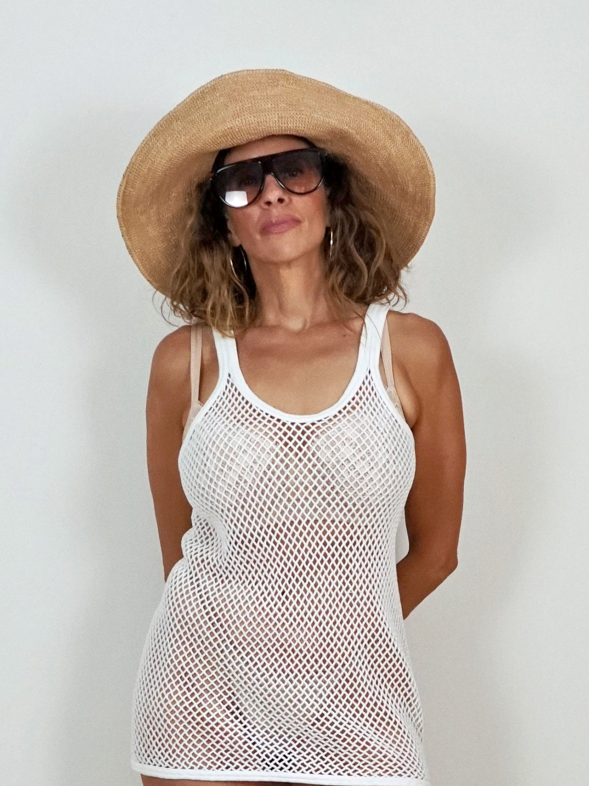 Vintage 70's Mesh Net Tank Top-closiTherapi | vinTage