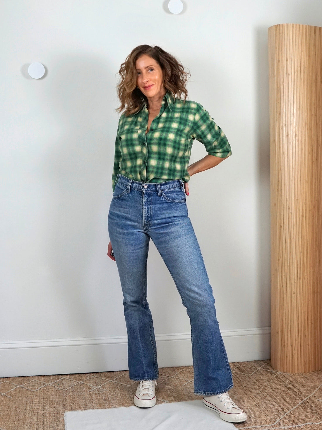 Vintage 70's Plaid Flannel Shirt-closiTherapi | vinTage