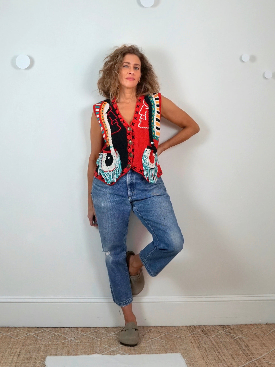Vintage 80's Berek Native American Vest-closiTherapi | vinTage