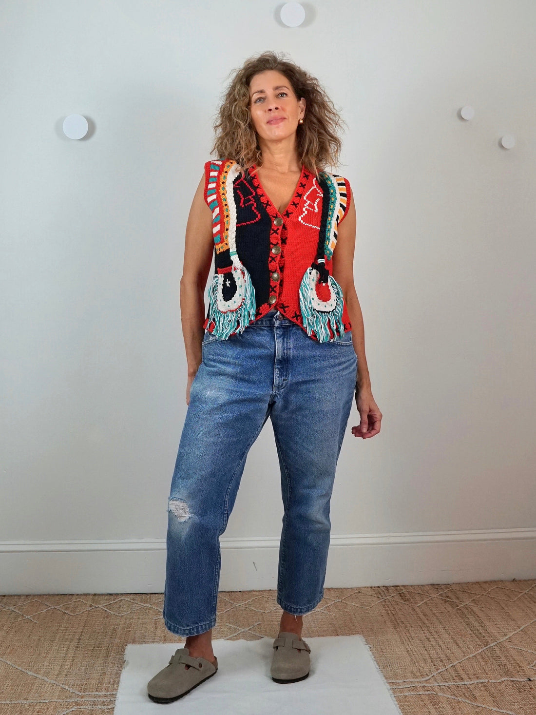 Vintage 80's Berek Native American Vest-closiTherapi | vinTage