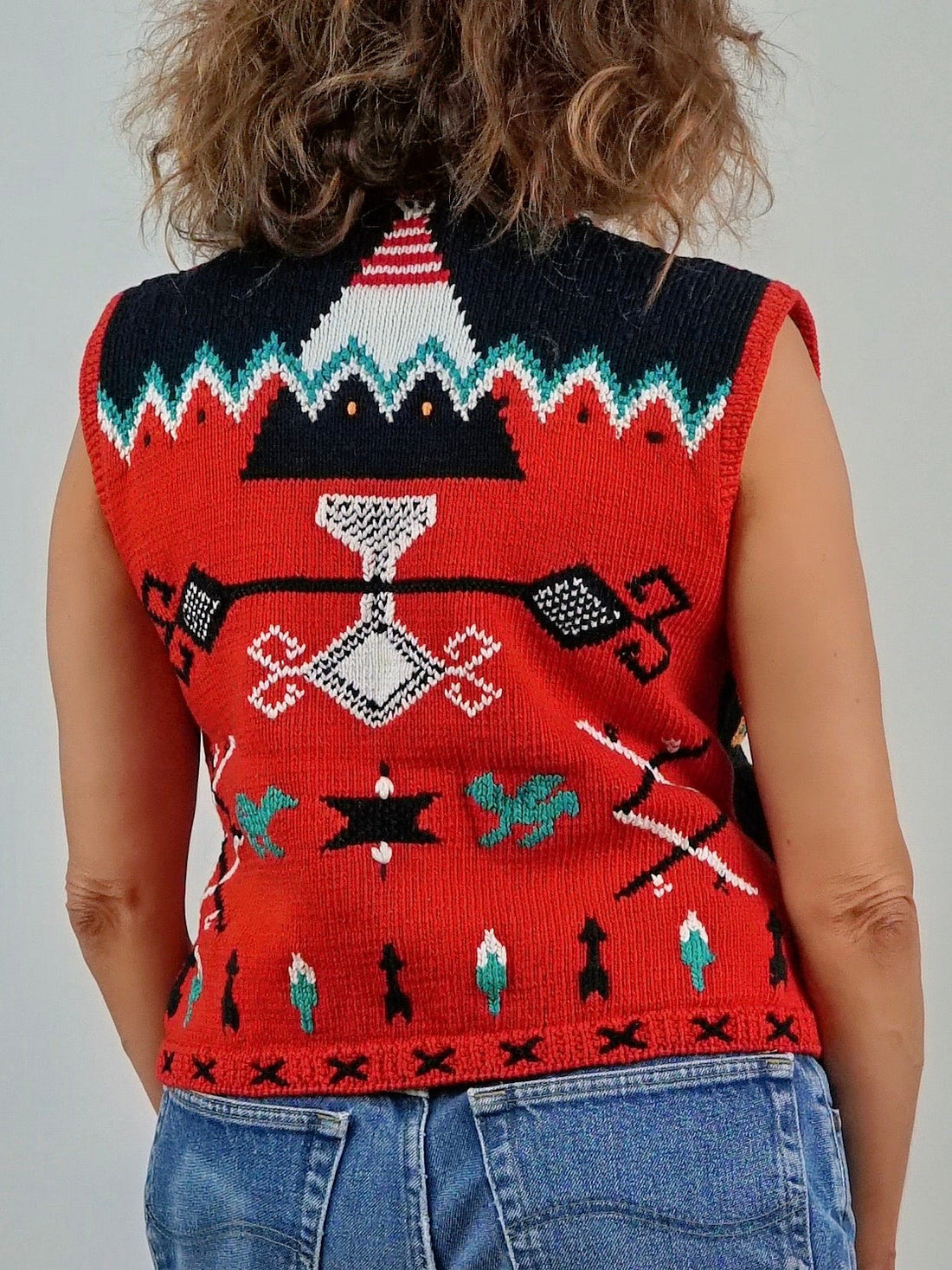 Vintage 80's Berek Native American Vest-closiTherapi | vinTage
