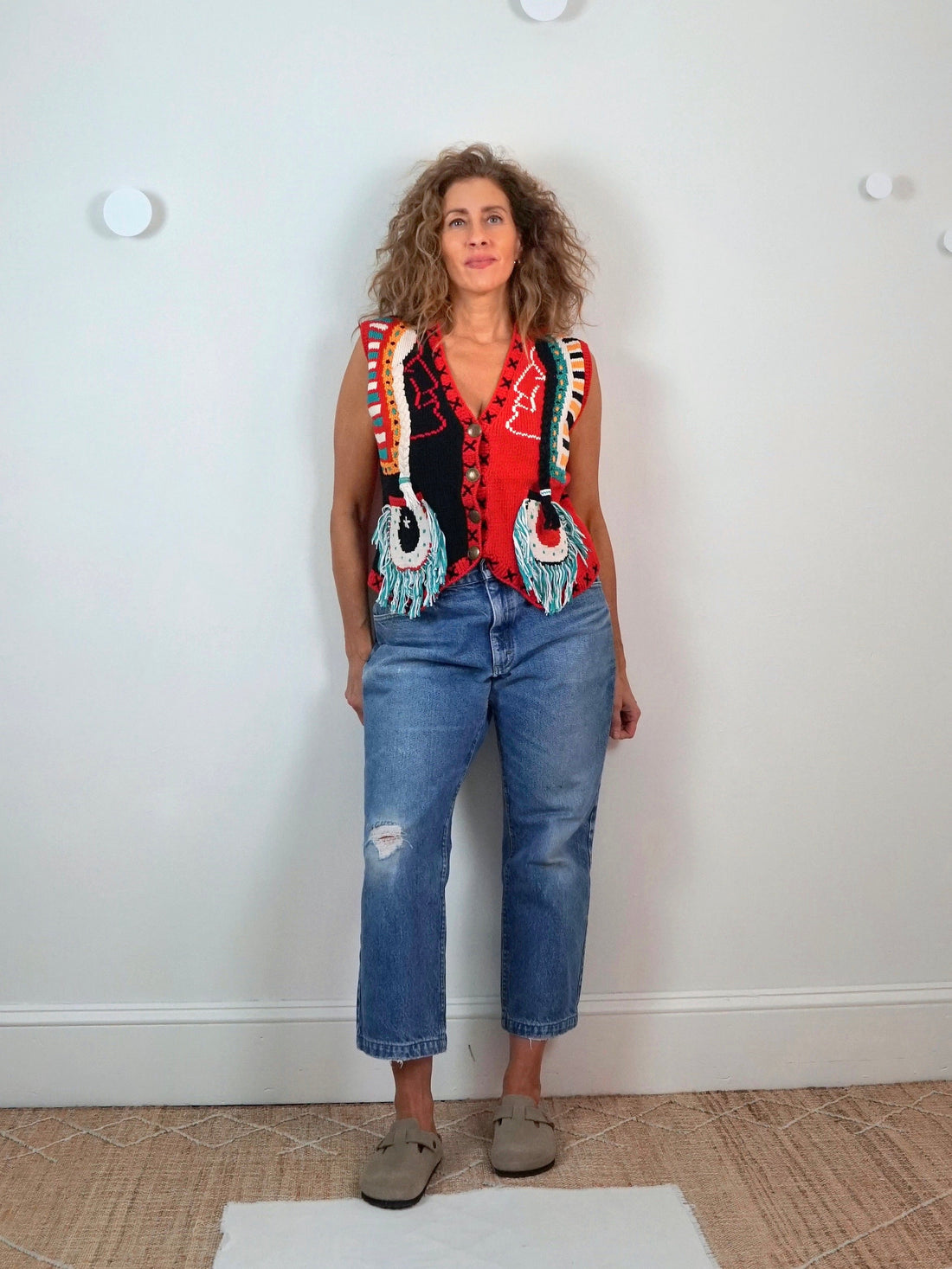 Vintage 80's Berek Native American Vest-closiTherapi | vinTage
