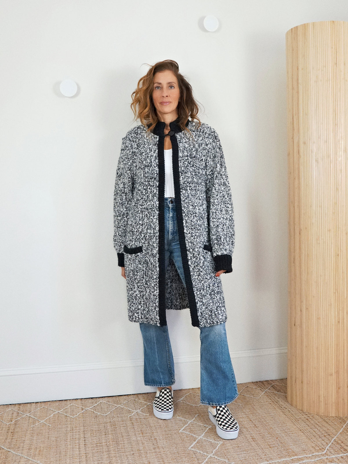 Vintage 80's Marled Knit Sweater-closiTherapi | vinTage