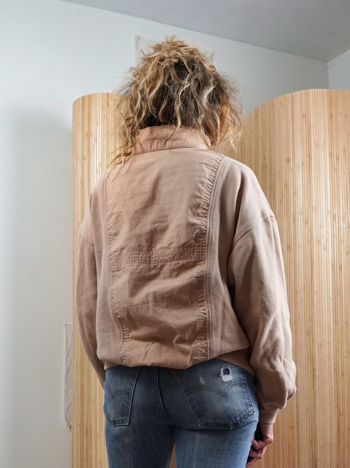 Vintage 80's Neutral Sand Sporty Top-closiTherapi | vinTage