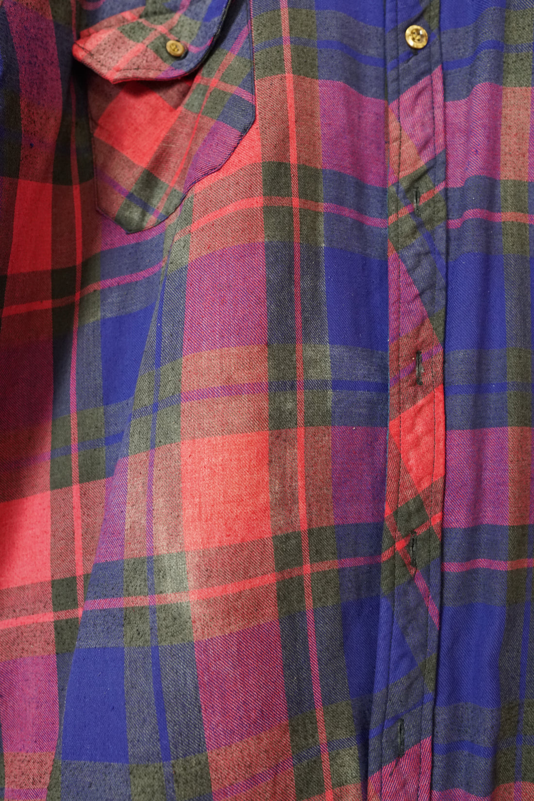 Vintage 80's Plaid Flannel Jacket-closiTherapi | vinTage