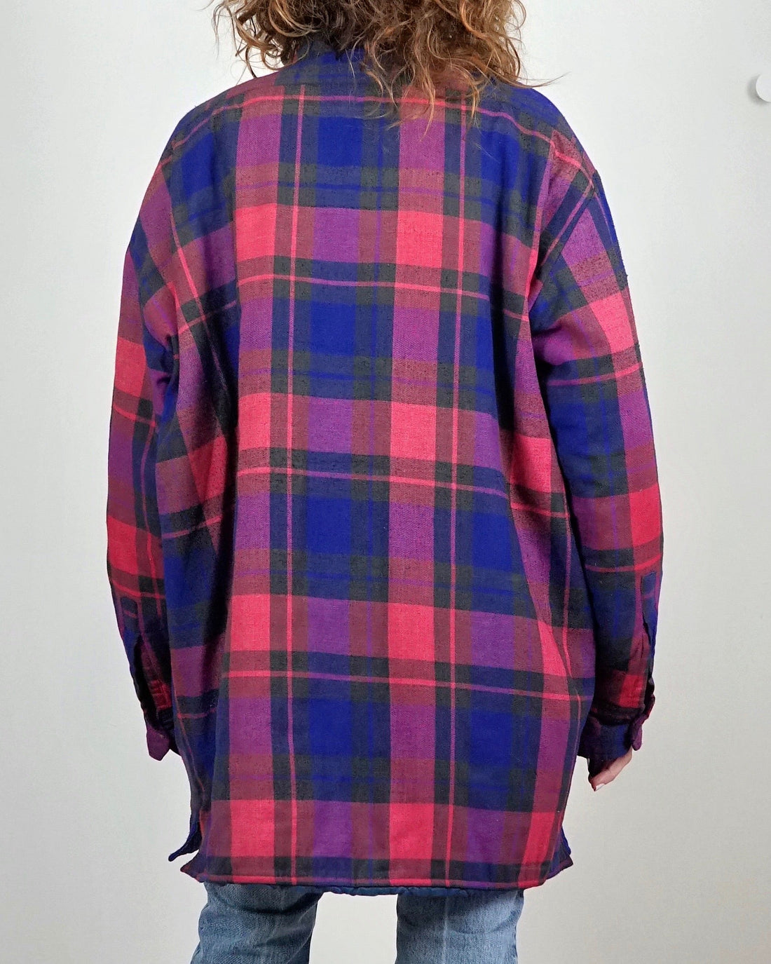 Vintage 80's Plaid Flannel Jacket-closiTherapi | vinTage