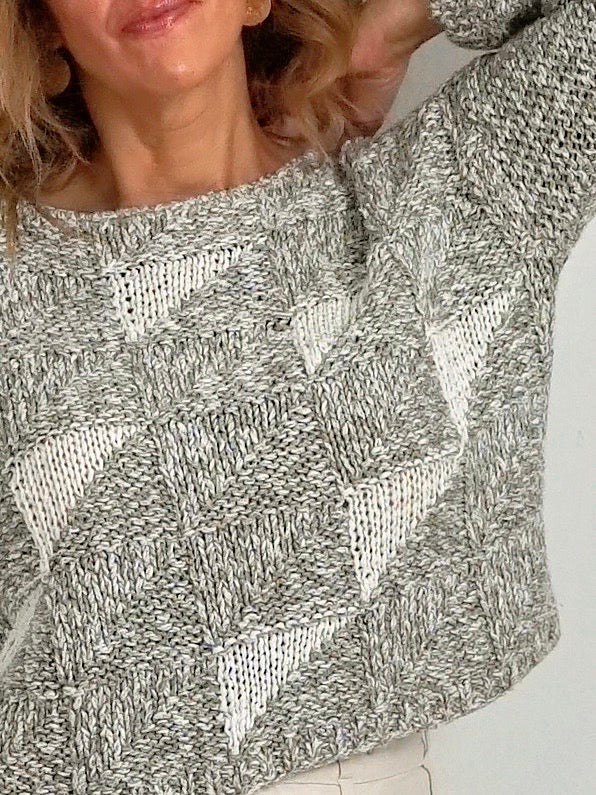 Vintage 80's Triangle Sweater – therapi