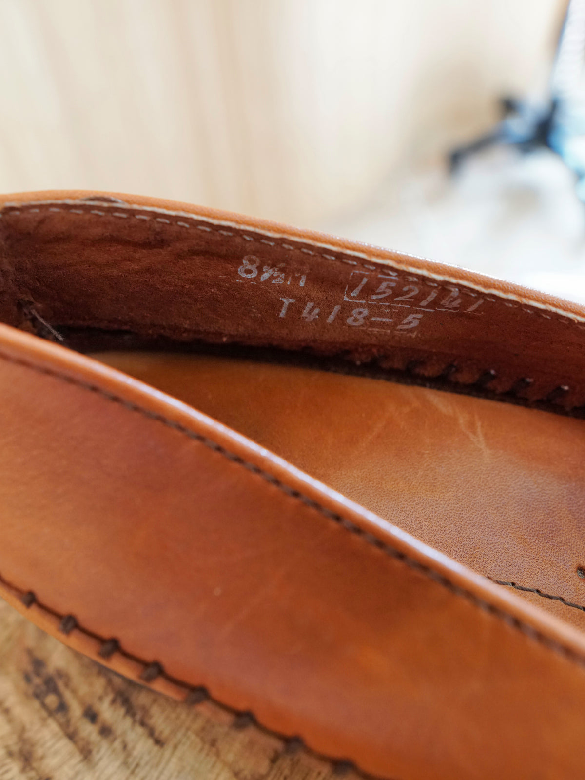 Vintage 90's Dexter Leather Whipstitch Shoes / 8.5-closiTherapi | vinTage