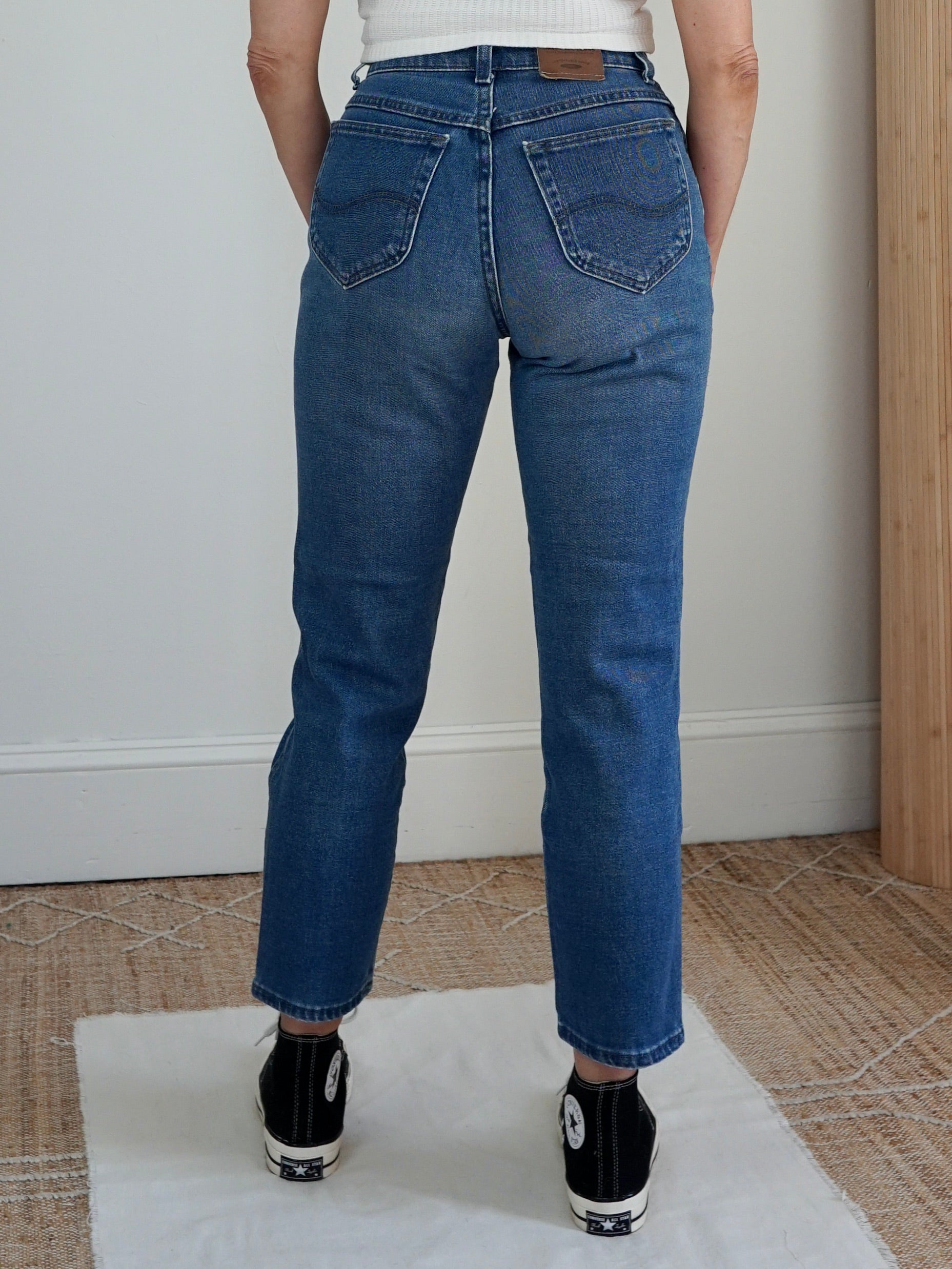 Vintage 90's Lee High Waist Jeans - 25" Waist – therapi