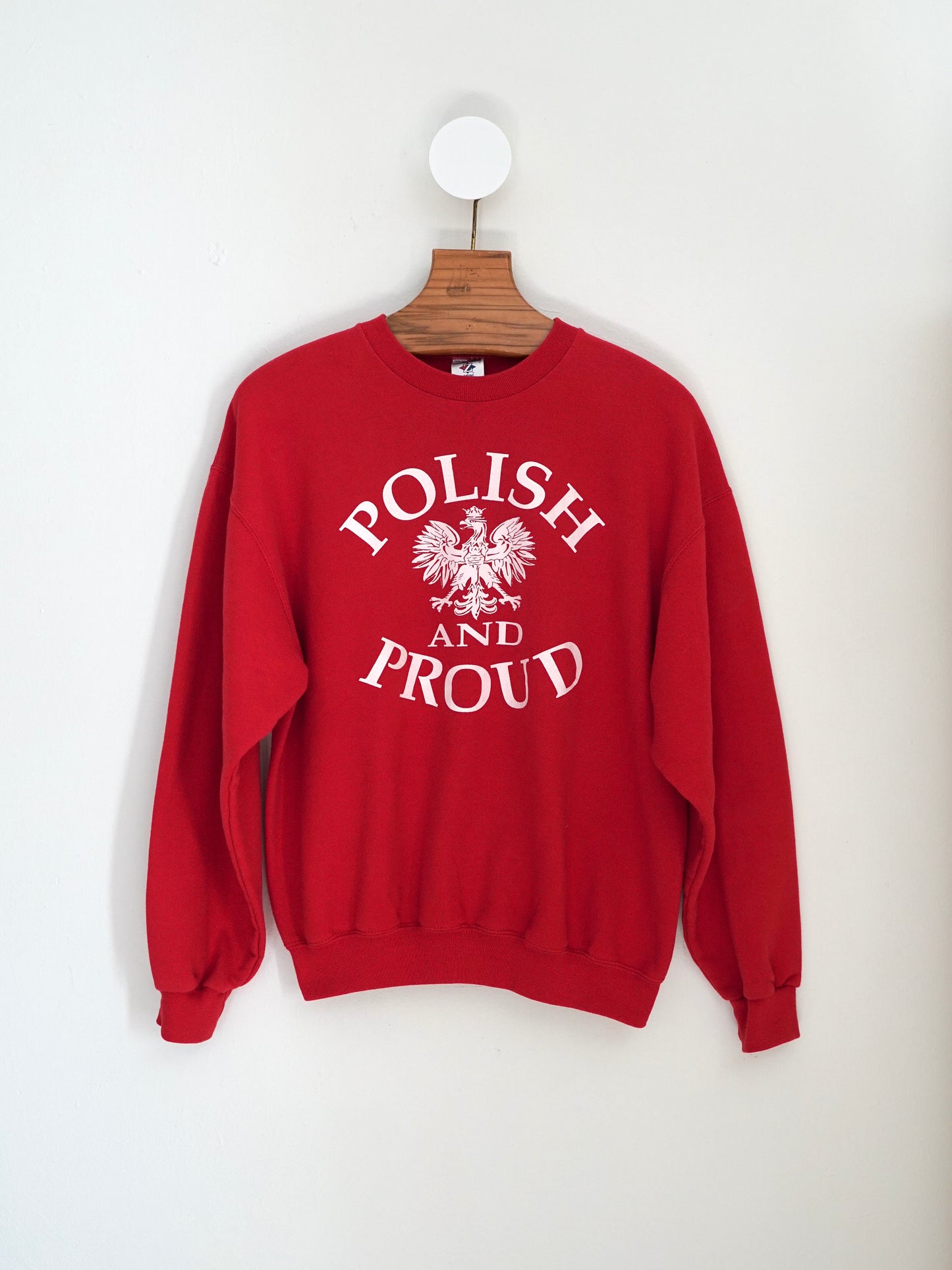 Vintage 90's Polish And Proud Sweatshirt-closiTherapi | vinTage