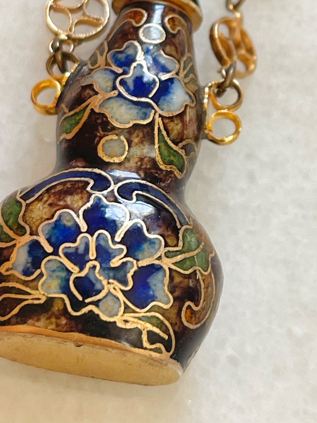 Vintage Chinese Cloisonné Vessel Pendant-closiTherapi | vinTage