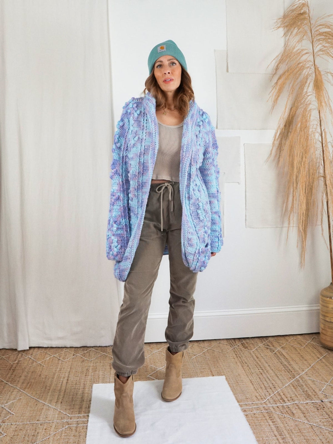 Vintage Crochet Space Dye Skyline Sweater-closiTherapi | vinTage