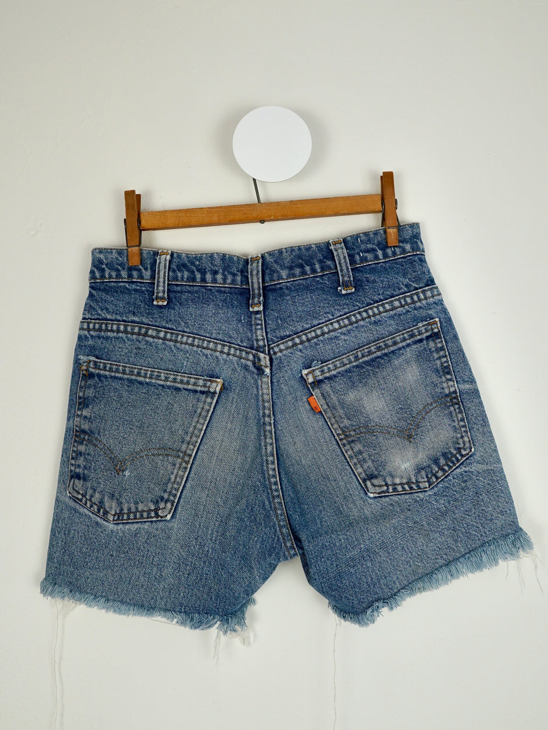 Vintage Levi's Denim Cut Off Jean Shorts - 28" Waist-closiTherapi | vinTage