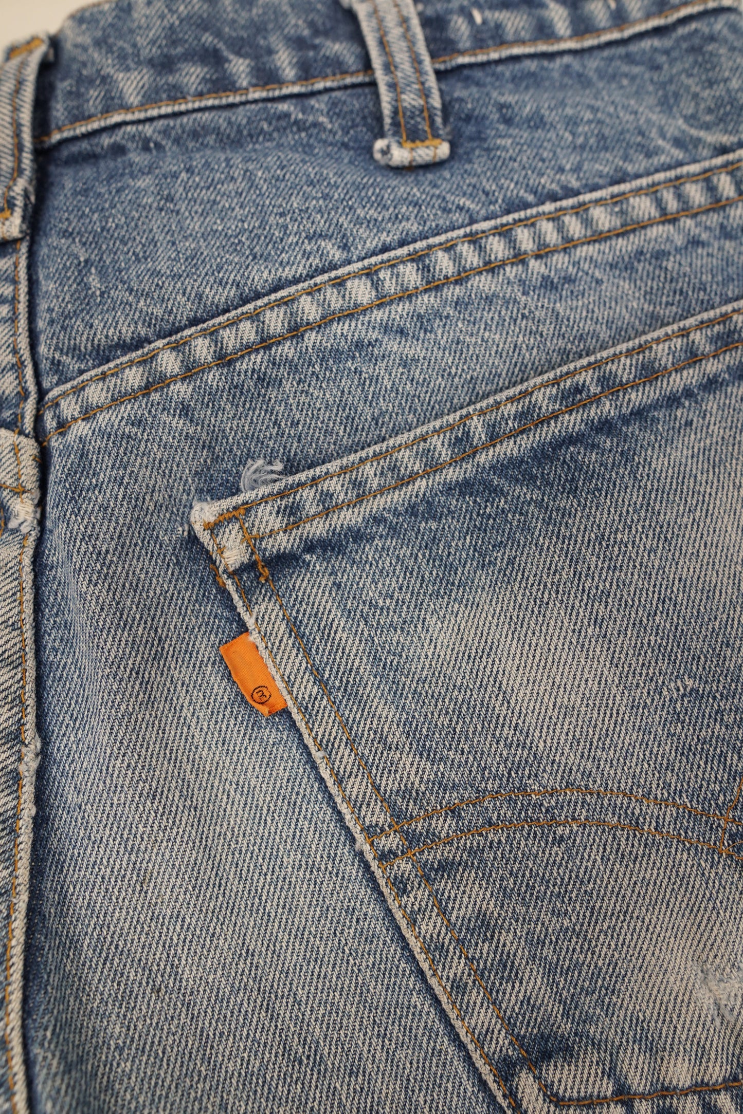 Vintage Levi's Denim Cut Off Jean Shorts - 28