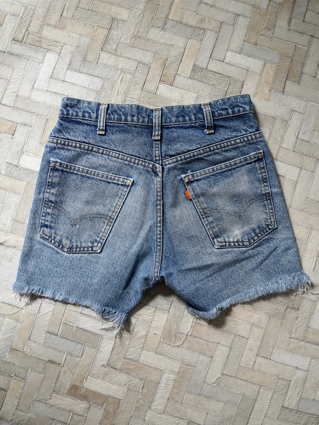 Vintage Levi's Denim Cut Off Jean Shorts - 28" Waist-closiTherapi | vinTage