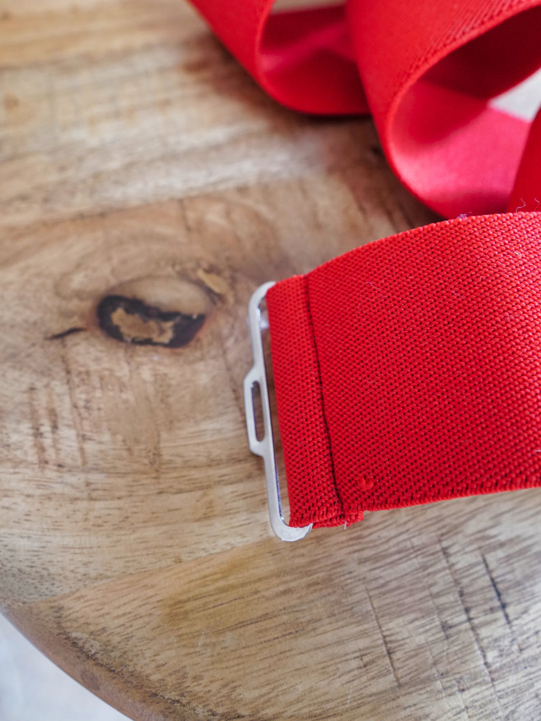 Vintage Lipstick Red Stretch Belt-closiTherapi | vinTage