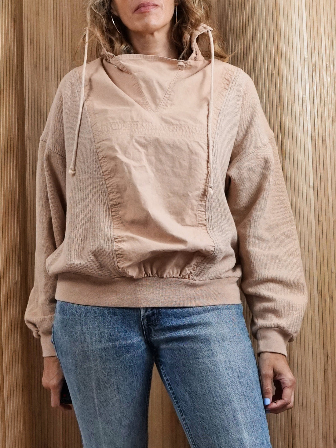 Vintage Neutral Sand Sporty Top-closiTherapi | vinTage