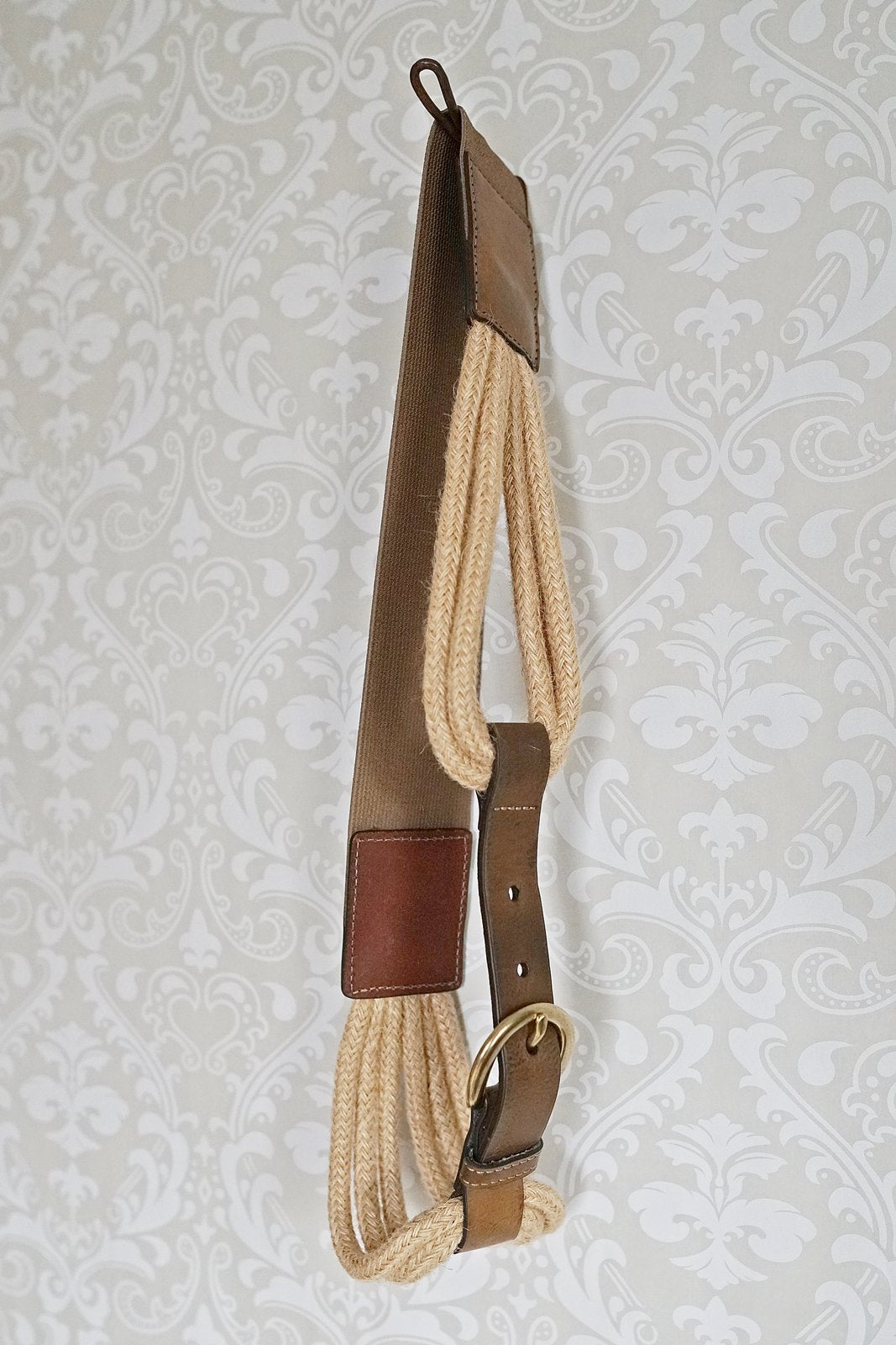 Vintage Rope Loop Leather Belt-closiTherapi | vinTage