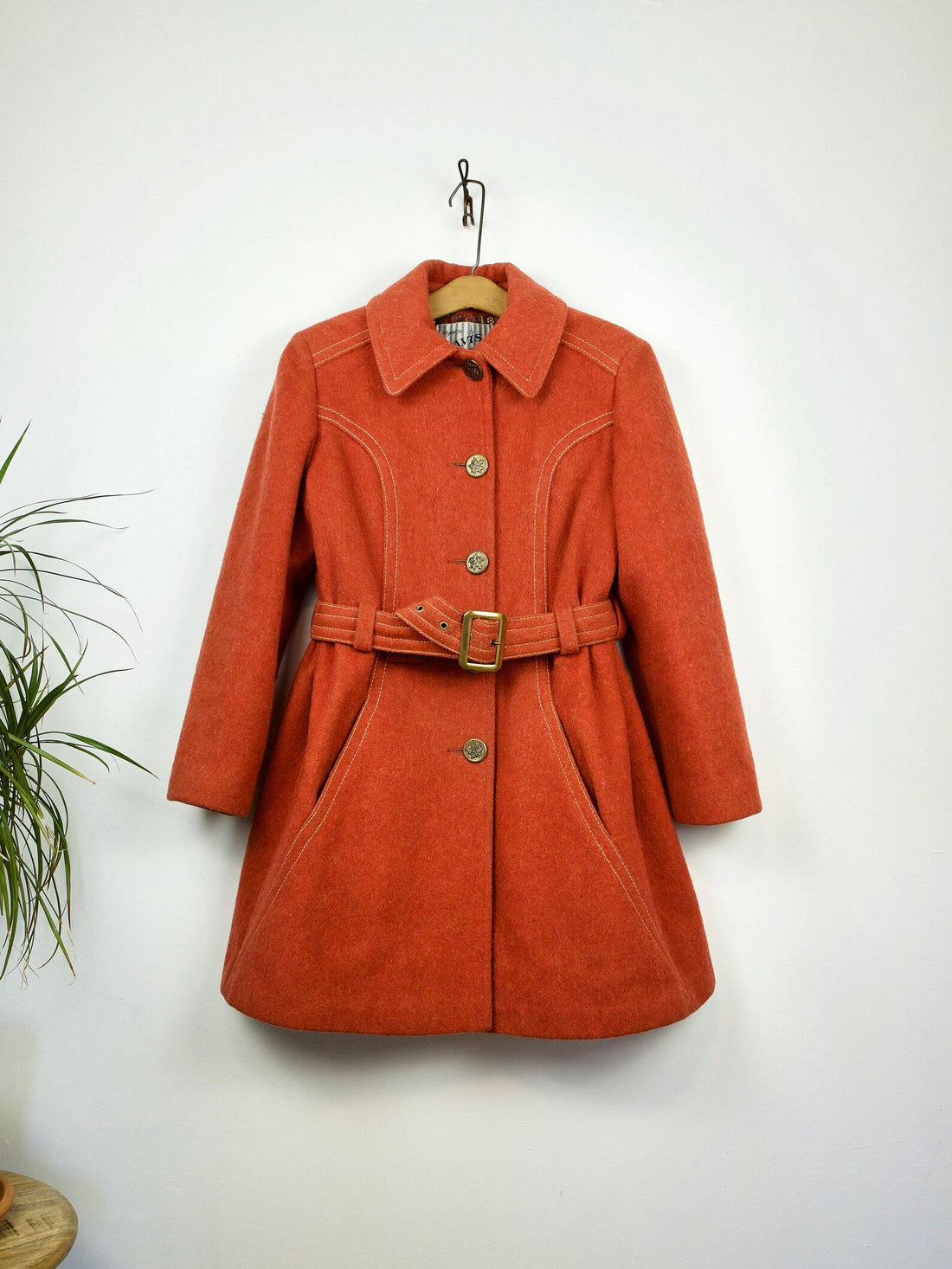 Vintage Sienna Mod Belted Coat-closiTherapi | vinTage